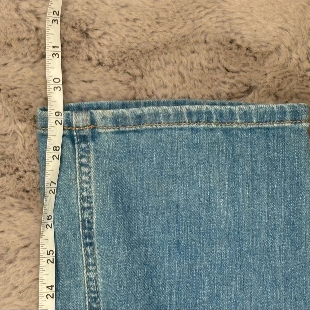 Pilcro Light Blue Straight-Leg Jeans - Picture 5 of 10